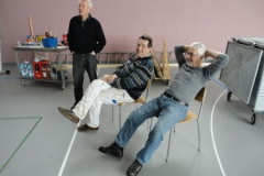 Bühnenbau Unterhaltungsabend